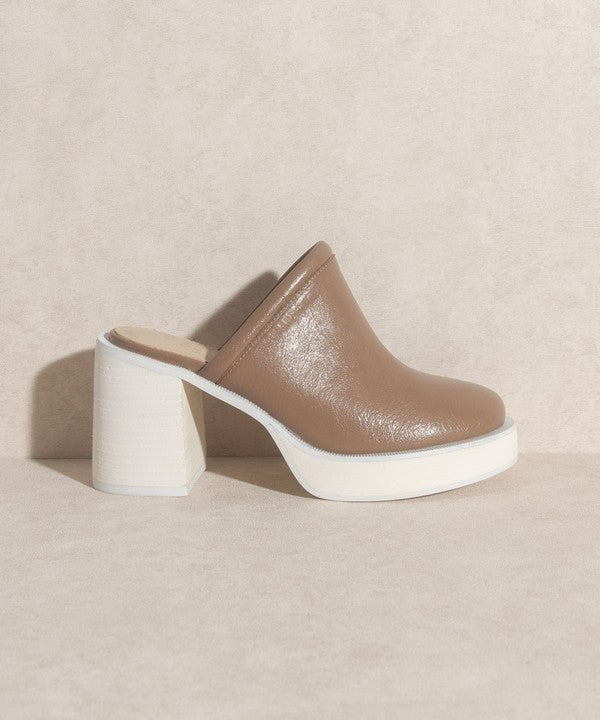 Ava - Platform Clogs