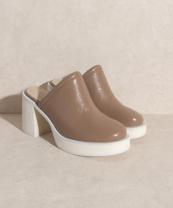 Ava - Platform Clogs