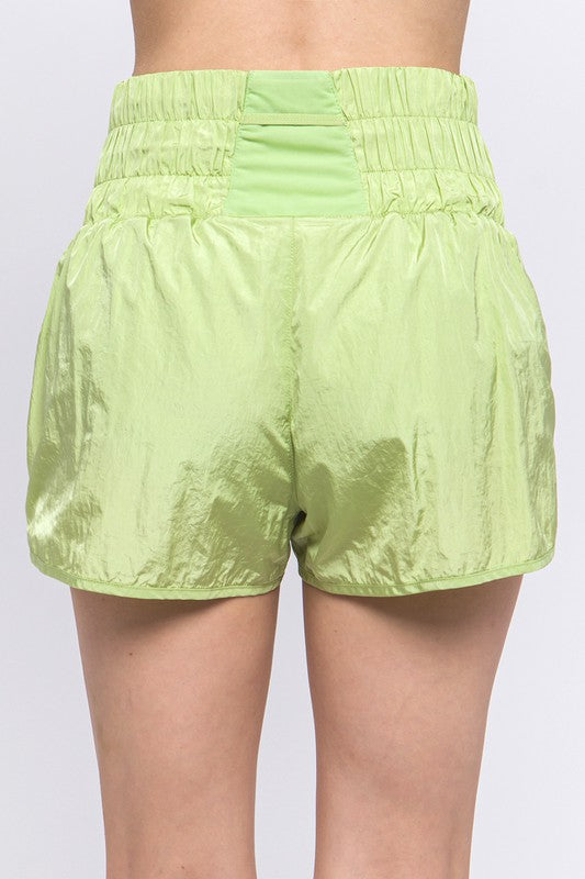 Bess Bold Waistband Active Shorts
