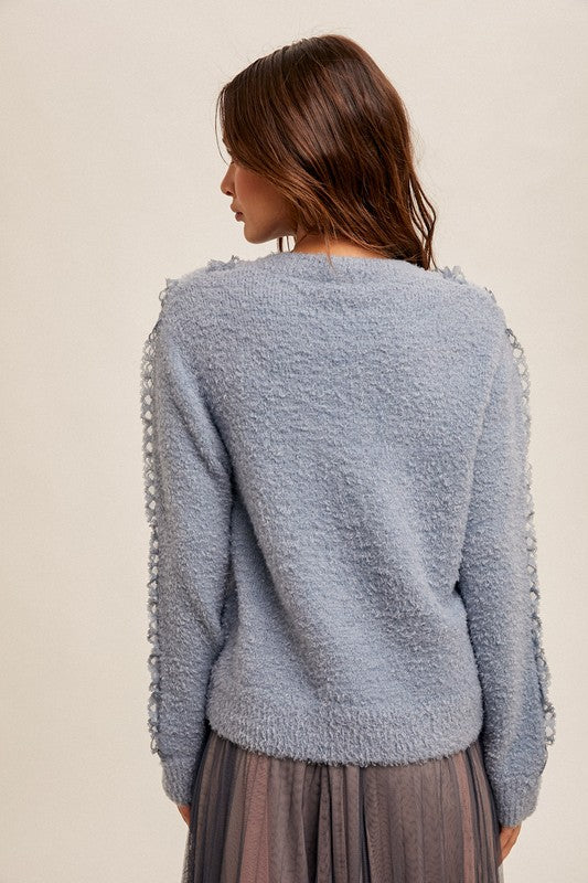 Miranda Lace Detail Sweater