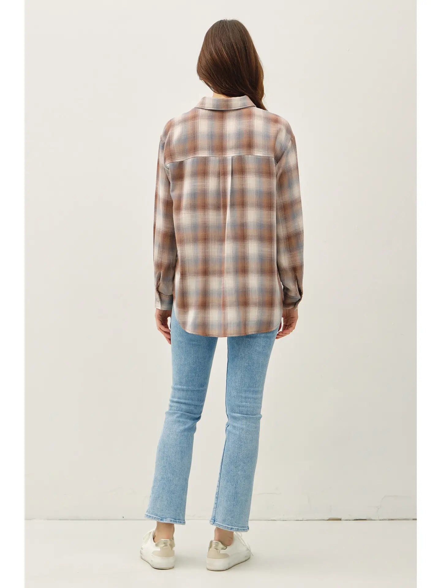 Cambell Plaid Flannel Button Down