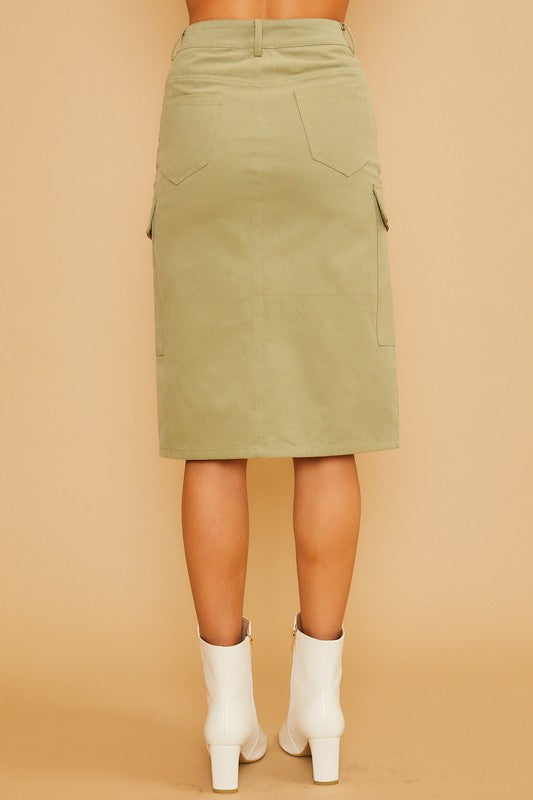 Carlisle Cargo Midi Skirt