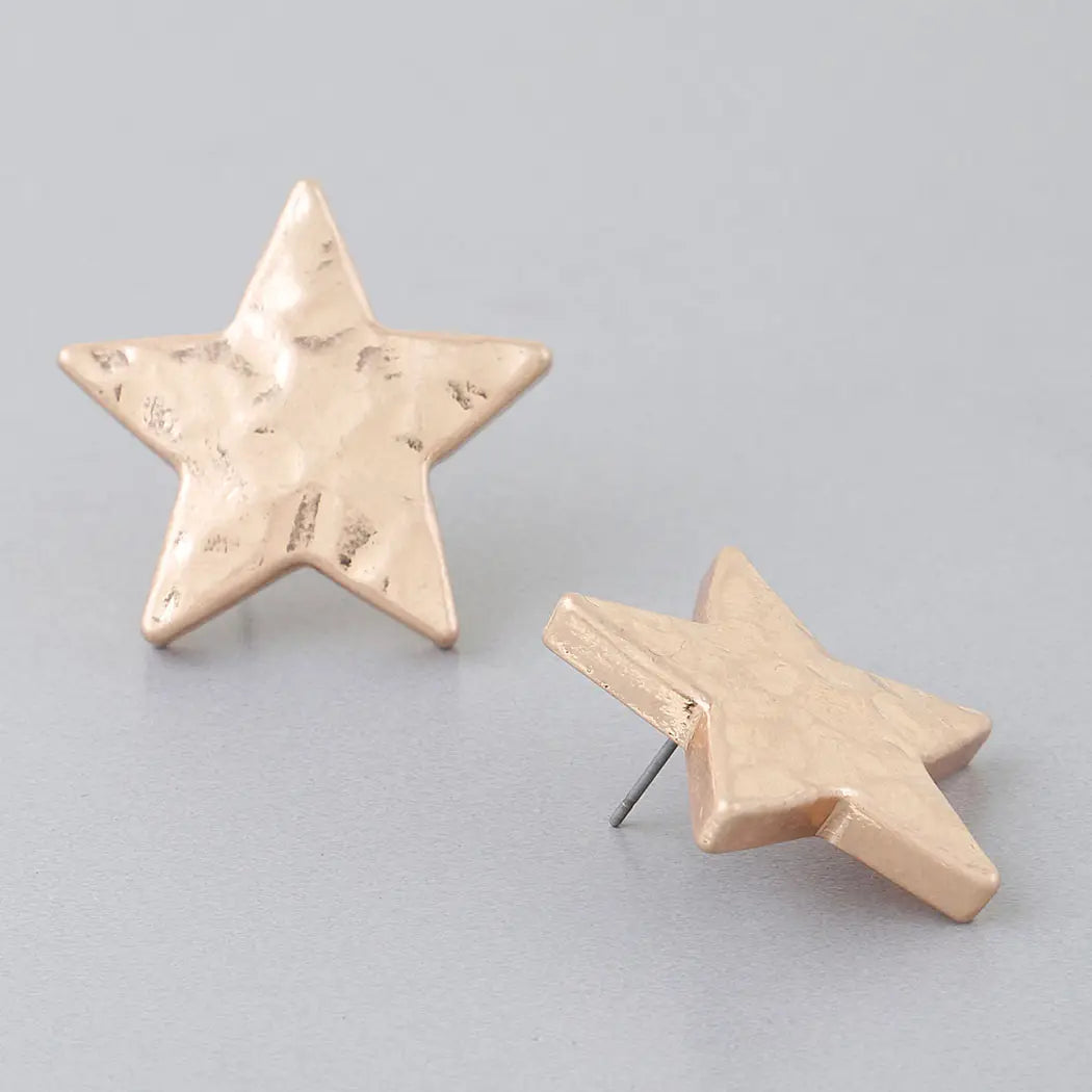 I’m a Star Indented Earrings