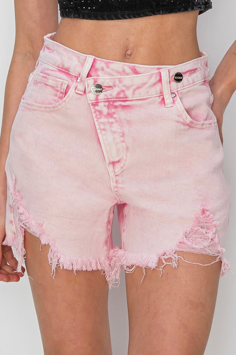 Fly Away High Rise Crossover Shorts