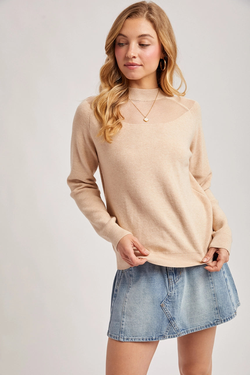 Front & Center Washed A-Line Denim Mini Skirt