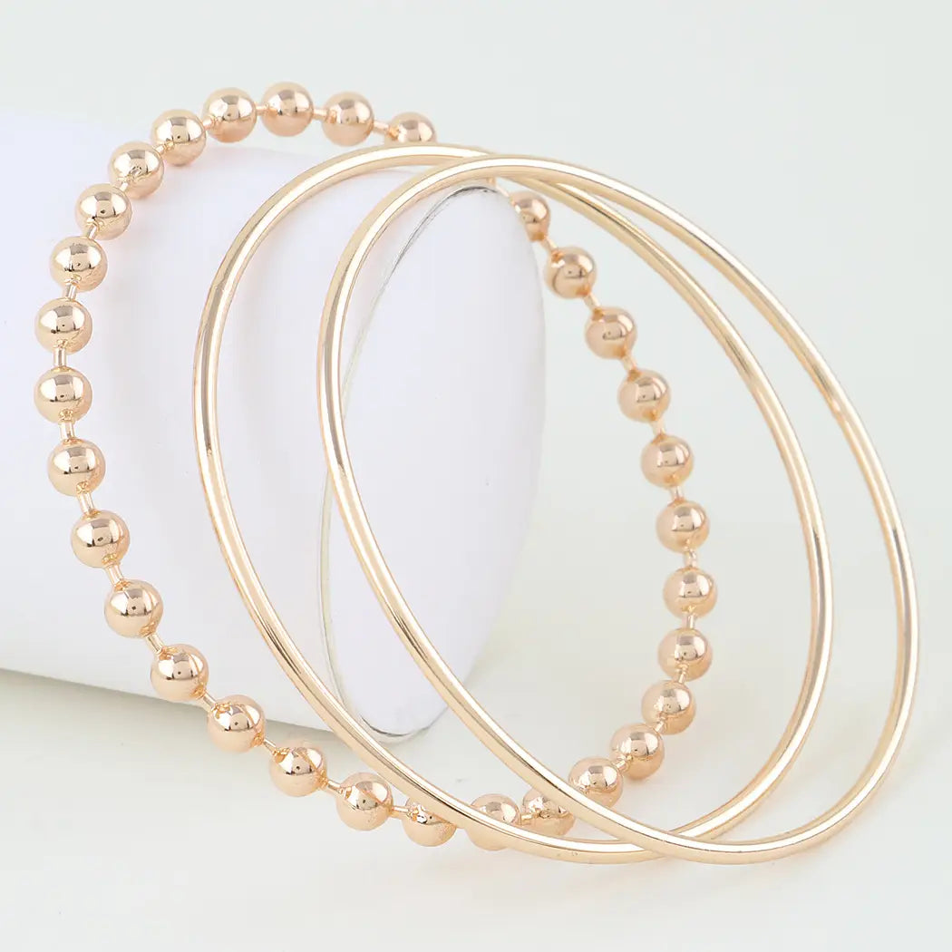 Multi Beaded Wrap Bangle Bracelet
