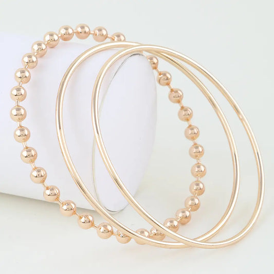 Multi Beaded Wrap Bangle Bracelet