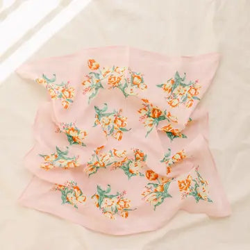 Orchid Pattern Bandana