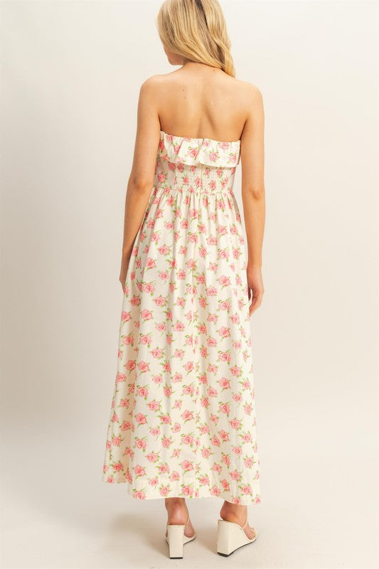 Poppy Foldover Maxi Dress