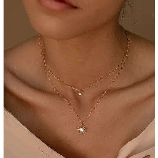 Stainless Steel Tarnish Free Layered Necklace