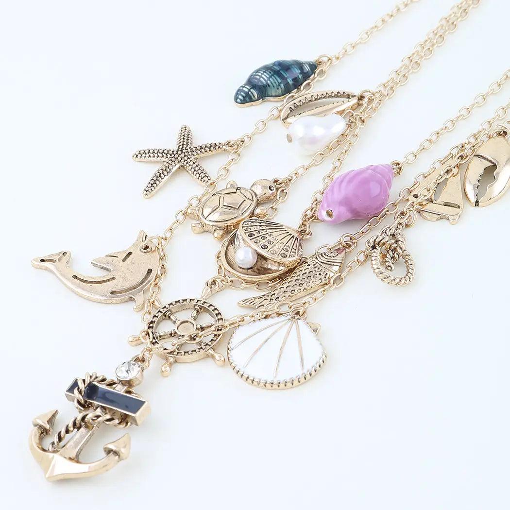 Under the Sea Charm Necklace