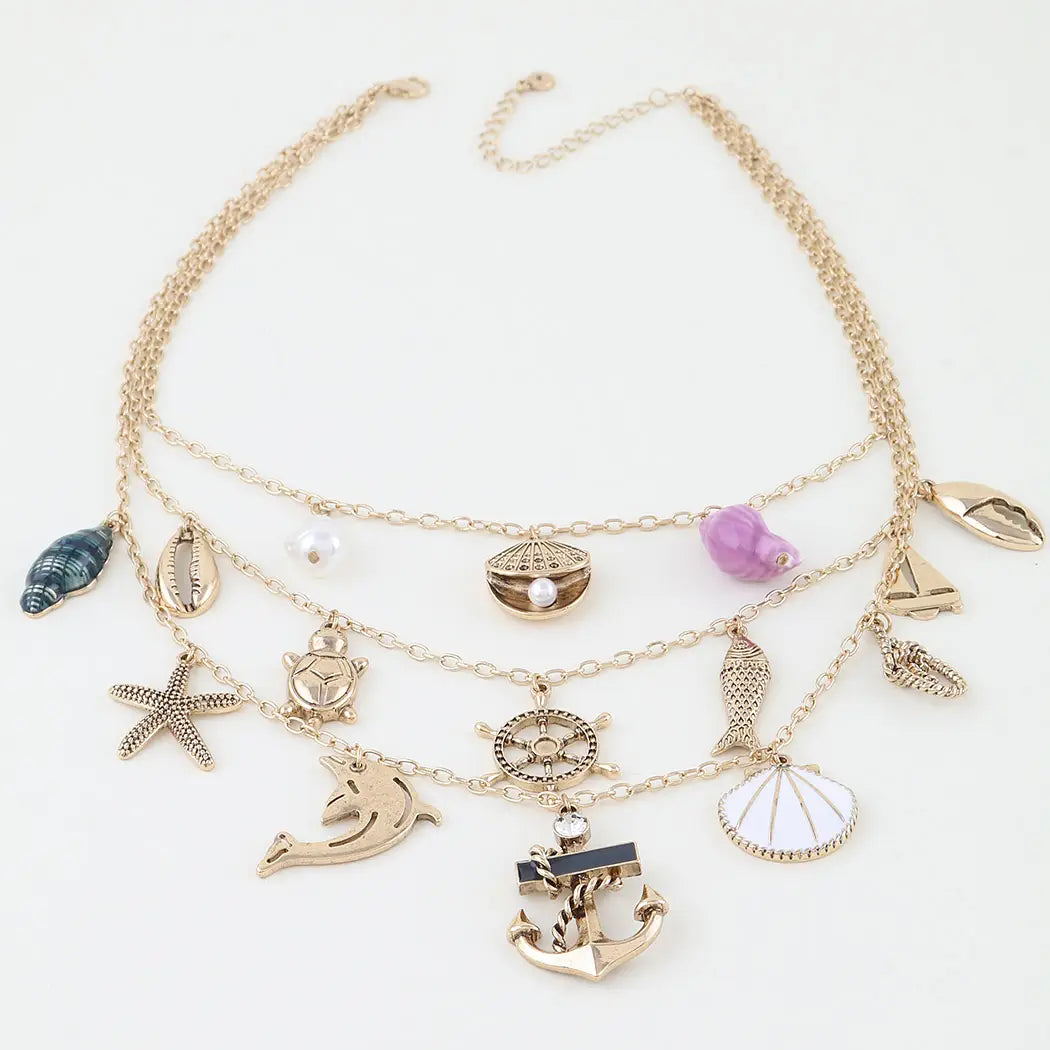 Under the Sea Charm Necklace