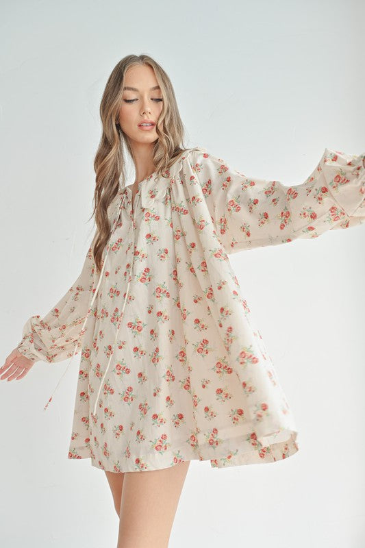Wendy & Peterpan Collared Mini Dress