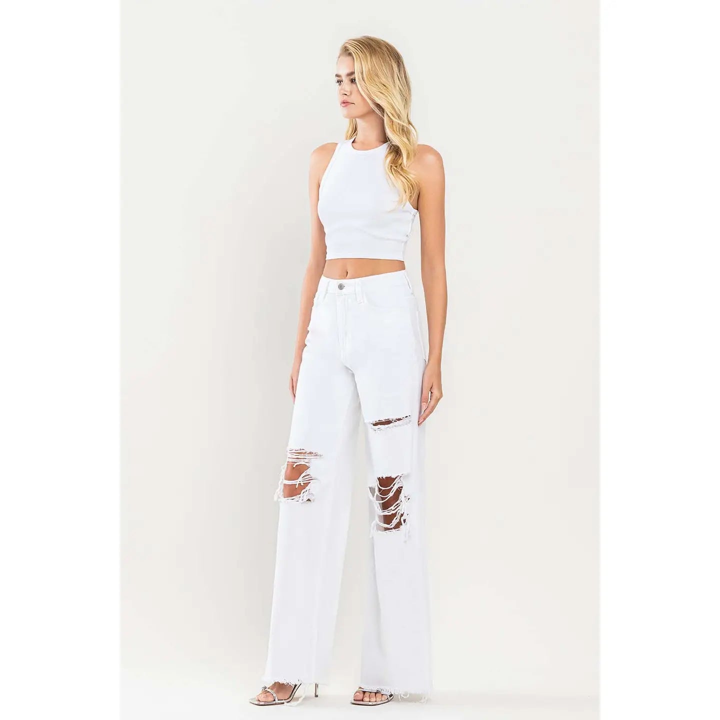 90's Vintage Super High Rise Loose Jeans