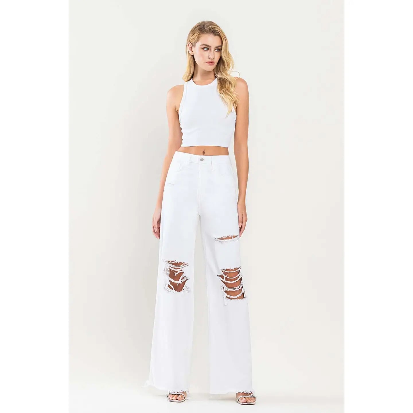 90's Vintage Super High Rise Loose Jeans