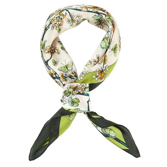Flowers &  Butterflies Bandana