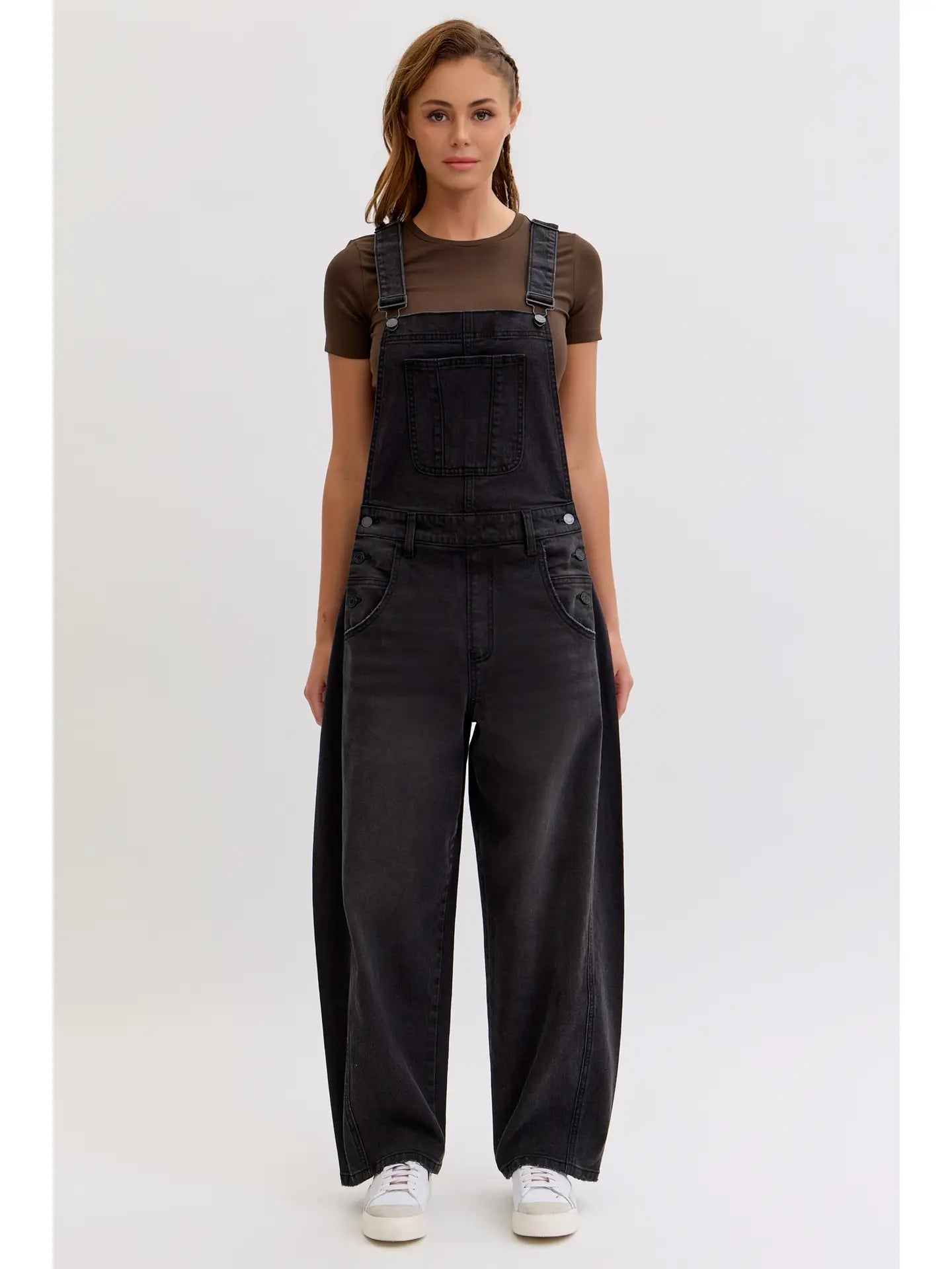 Kam Mid Waisted Barrel Overall