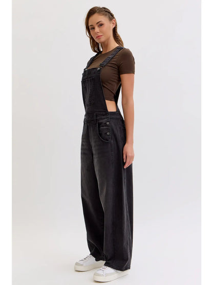 Kam Mid Waisted Barrel Overall