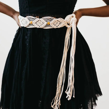 Boho Braided Sunshine Belt