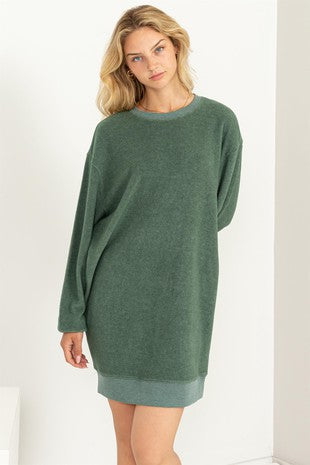 Breanna Sweatshirt Mini Dress