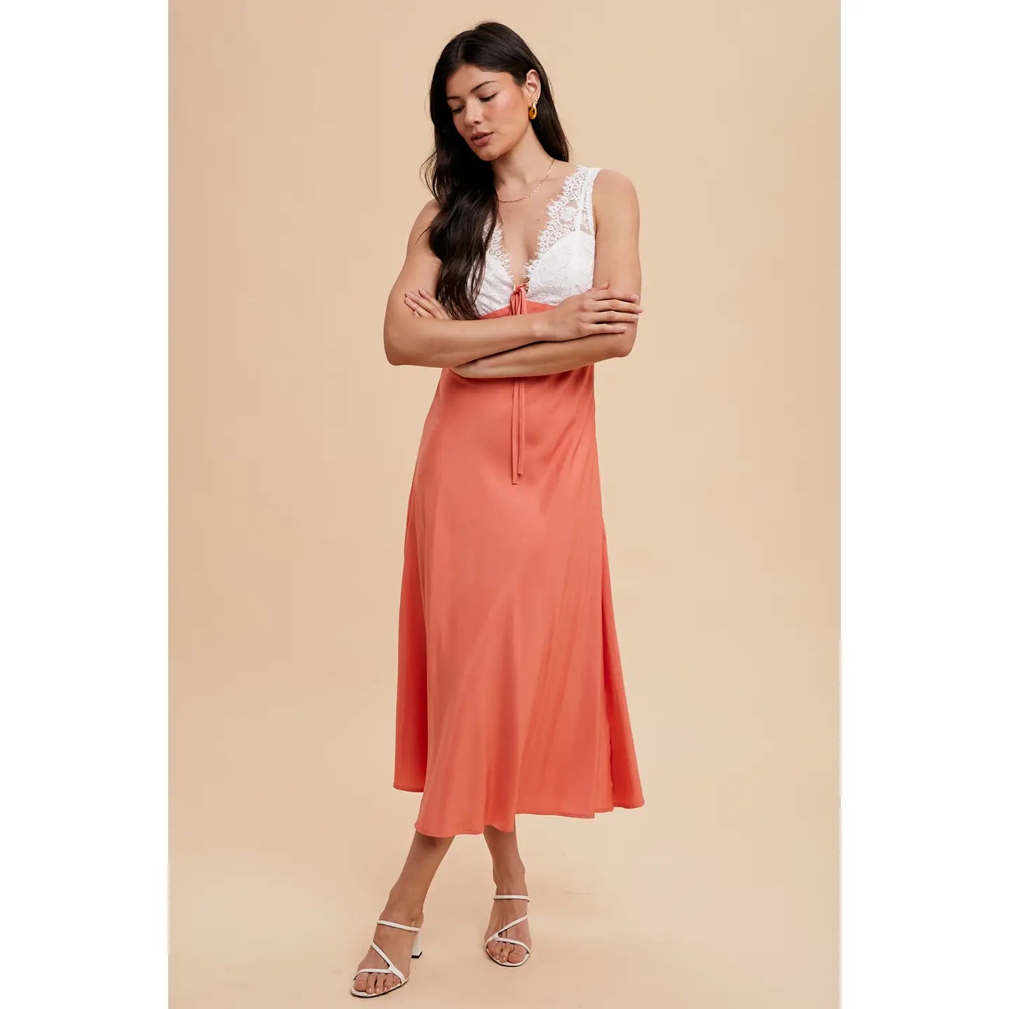 scalloped lace maxi dress Long Sleeve Scalloped Lace Maxi Dress Black