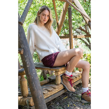 Lara Cream Crew Neck Sweater