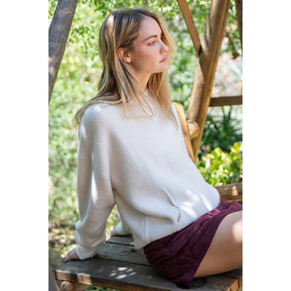 Lara Cream Crew Neck Sweater