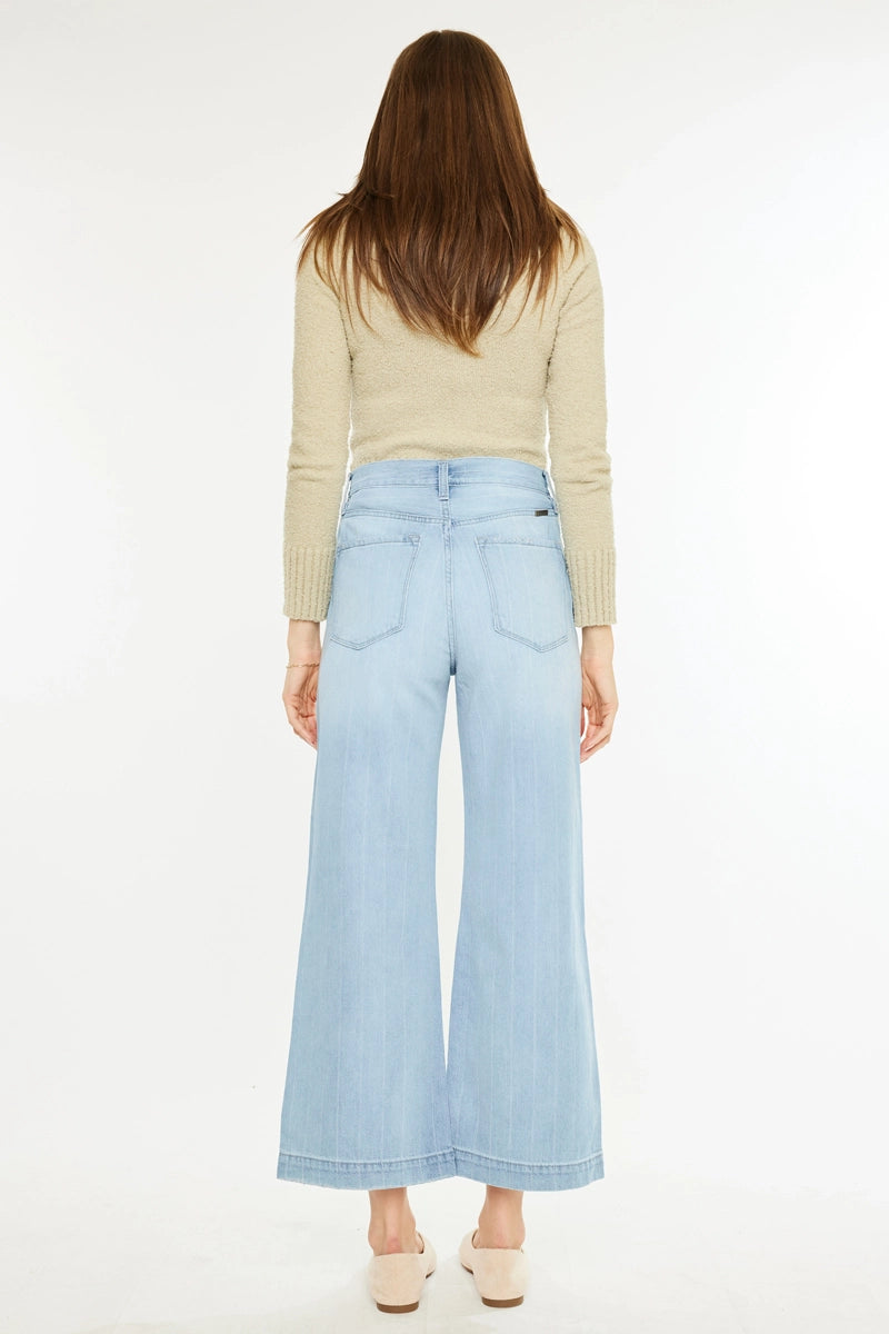 Lainey Wide Leg Ankle Jean