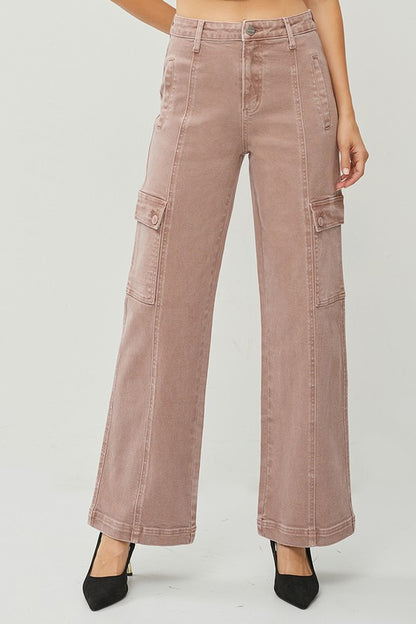 Freya High Rise Wide Leg Cargos