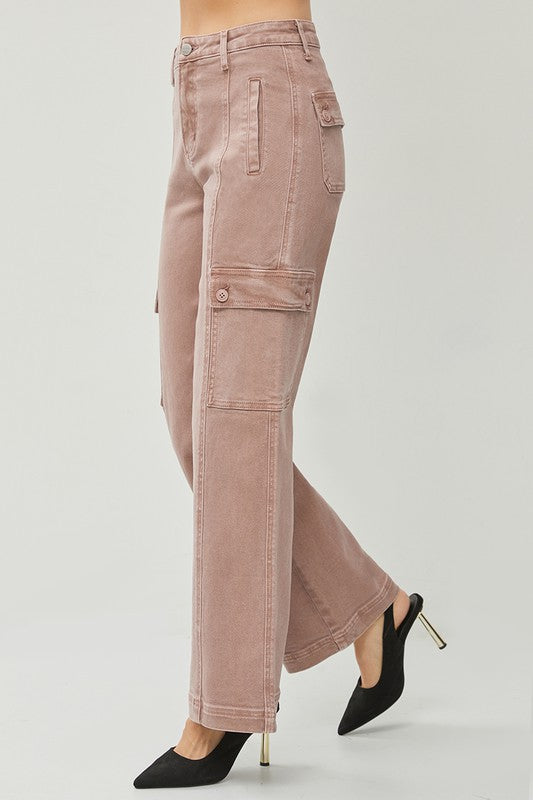 Freya High Rise Wide Leg Cargos