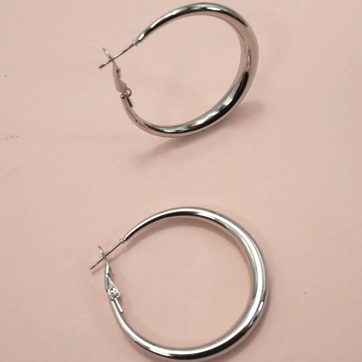18K Stainless Steel Waterproof Tarnish Free Hoops