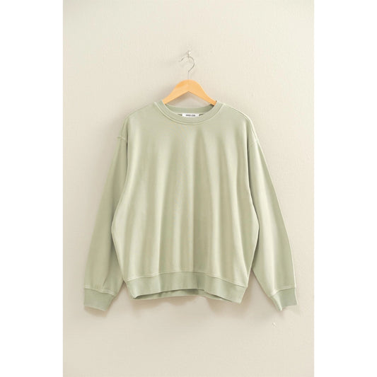Oversized Mineral Washed Sweatshirt