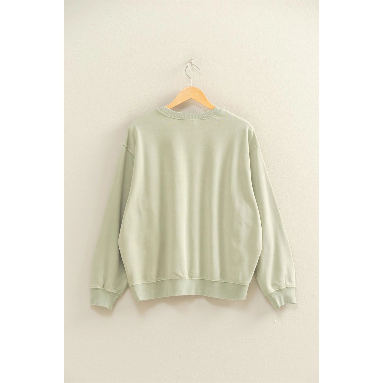 Oversized Mineral Washed Sweatshirt