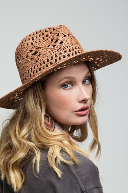 Handweaving Open-Weave Panama Hat