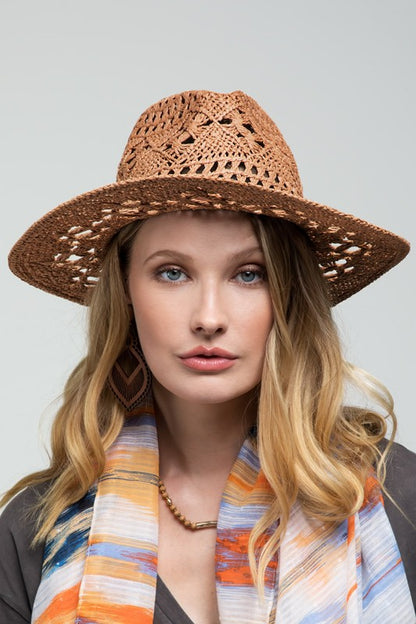 Handweaving Open-Weave Panama Hat