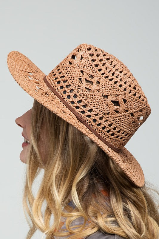 Handweaving Open-Weave Panama Hat