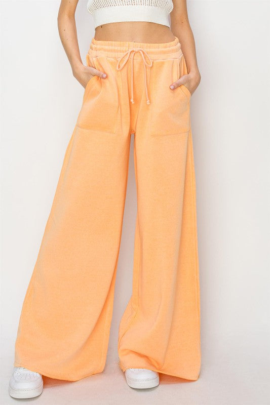 Marner High Rise Wide Leg Drawstring Sweatpants