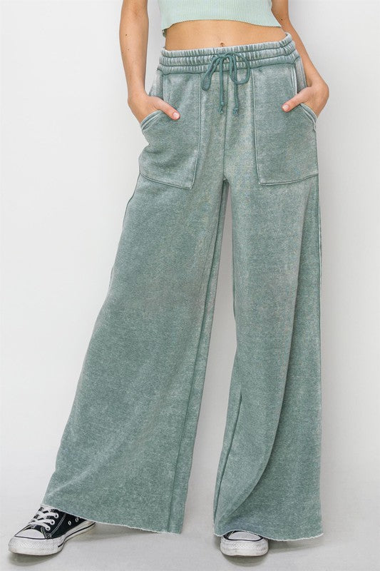 Marner High Rise Wide Leg Drawstring Sweatpants