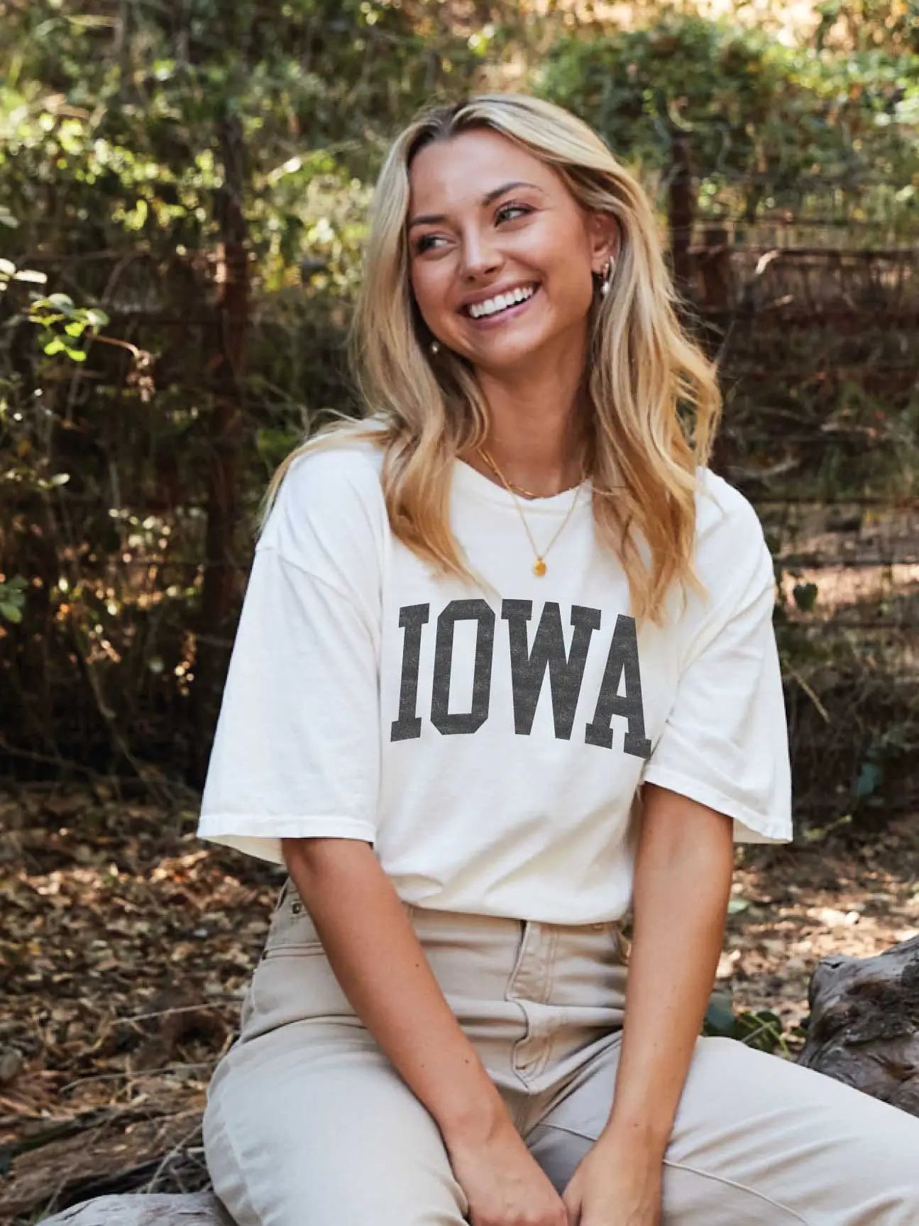 Iowa Mineral Washed Graphic Tee