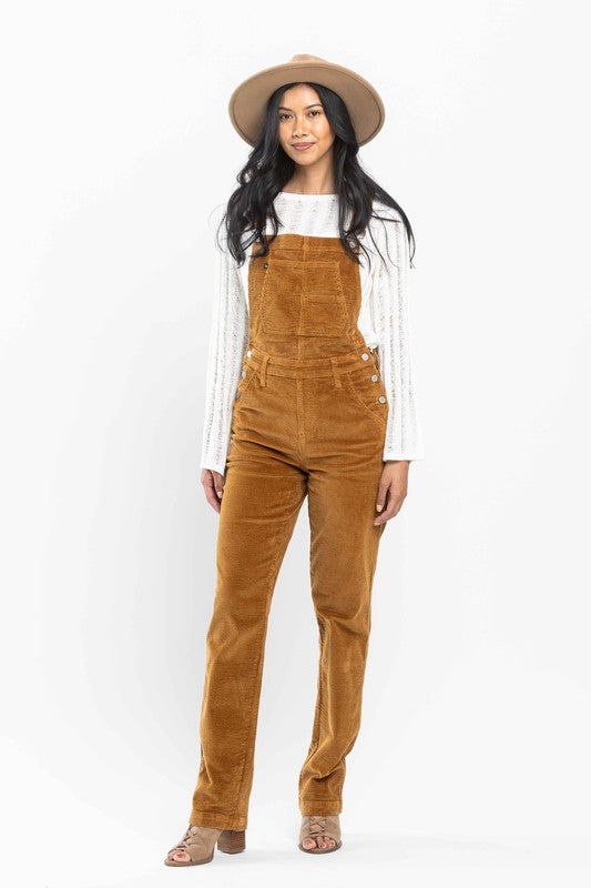 Josie High Waist Corduroy Overall