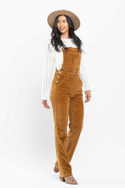 Josie High Waist Corduroy Overall