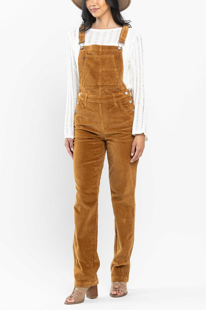 Josie High Waist Corduroy Overall