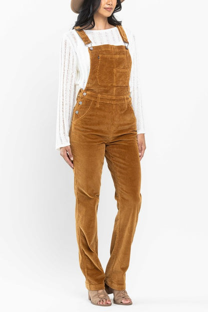 Josie High Waist Corduroy Overall