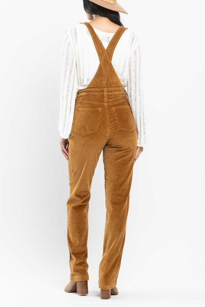 Josie High Waist Corduroy Overall