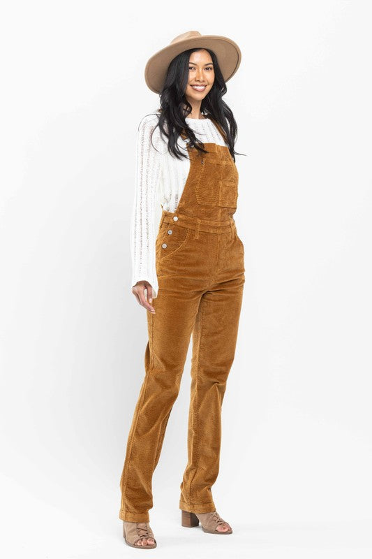 Josie High Waist Corduroy Overall