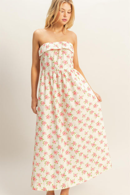Poppy Foldover Maxi Dress