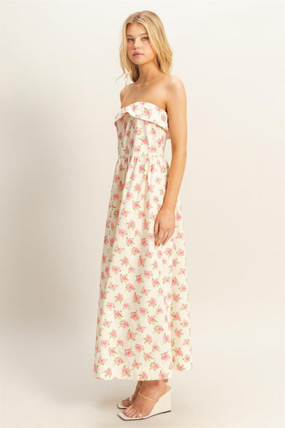 Poppy Foldover Maxi Dress