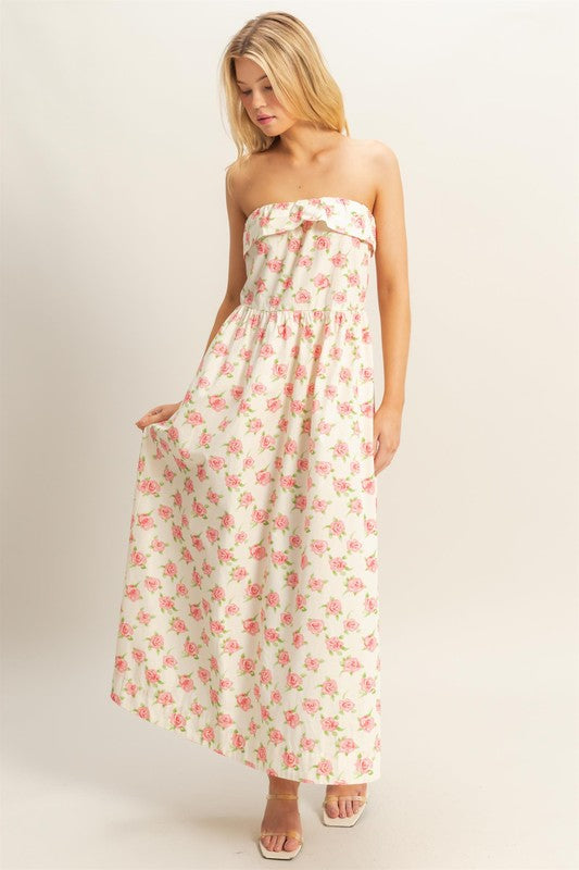 Poppy Foldover Maxi Dress