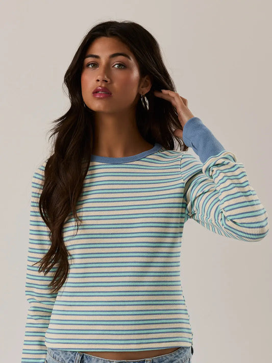 Elin Thermal Long Sleeve with Thumb Hole Knit Top