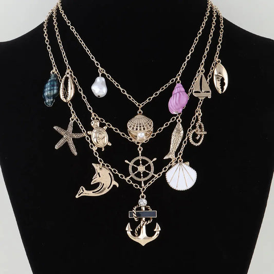 Under the Sea Charm Necklace